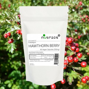 Hawthorn Berry 500mg Vegan Capsules 