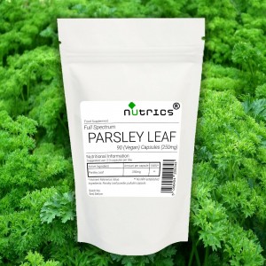 Parsley Leaf 250mg Vegan Capsules - Natural Herbal Support for Detox and Digestive Health 