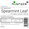 Spearmint Leaf 500mg Vegan Capsules 