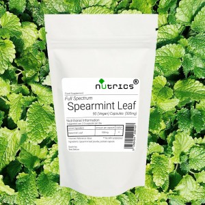 Spearmint Leaf 500mg Vegan Capsules 