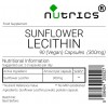 Sunflower Letcithin 300mg V Capsules