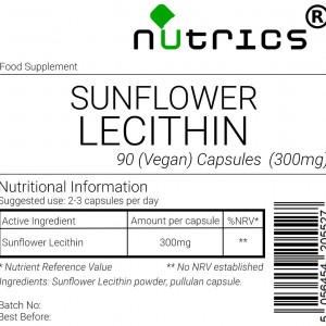 Sunflower Letcithin 300mg V Capsules