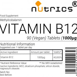 Vitamin B12 1000mcg V Tablets  