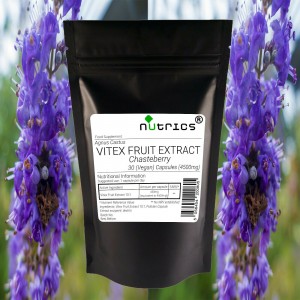 Vitex Fruit 10:1 Extract 4500mg Vegan Capsules 