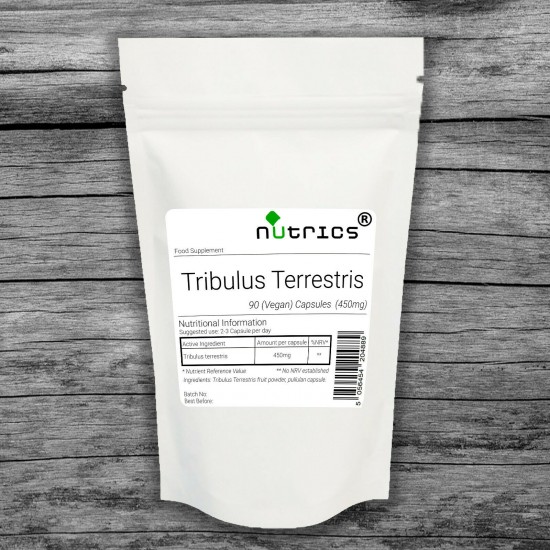 Tribulus Terrestris 450mg Vegan Capsules 