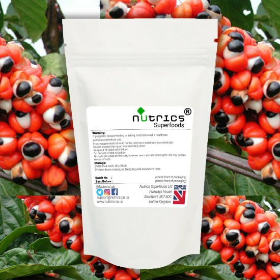 Guarana Seed 10:1 Extract Vegan Powder Standardised 22% Caffeine