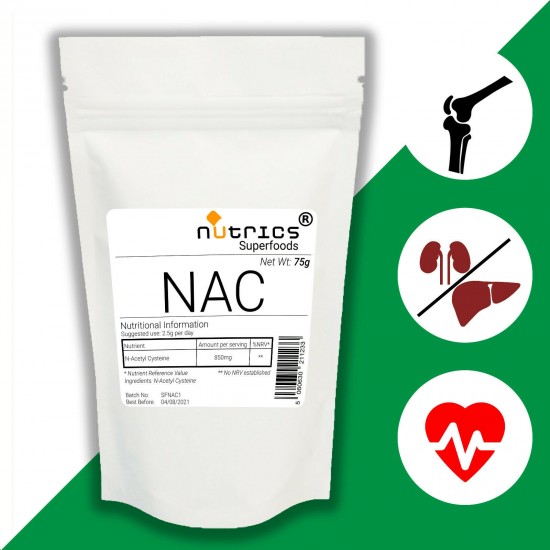 NAC N Acetyl L Cysteine Vegan Powder