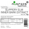 Slippery Elm Inner Bark 10:1 Extract  Powder   