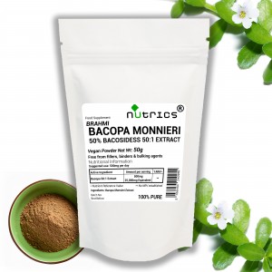 Bacopa Monnieri 50:1 Extract Vegan Powder 