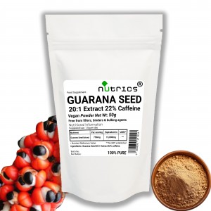 Guarana Seed Extract Powder 22% Caffeine 20:1