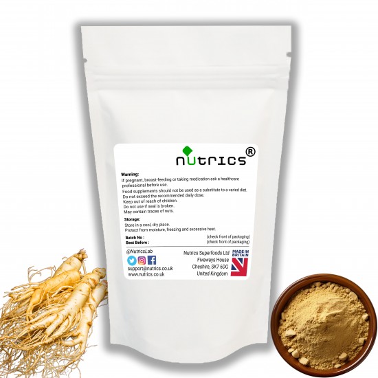 Korean Ginseng 50:1 80% Ginsenosides Extract Vegan Powder 