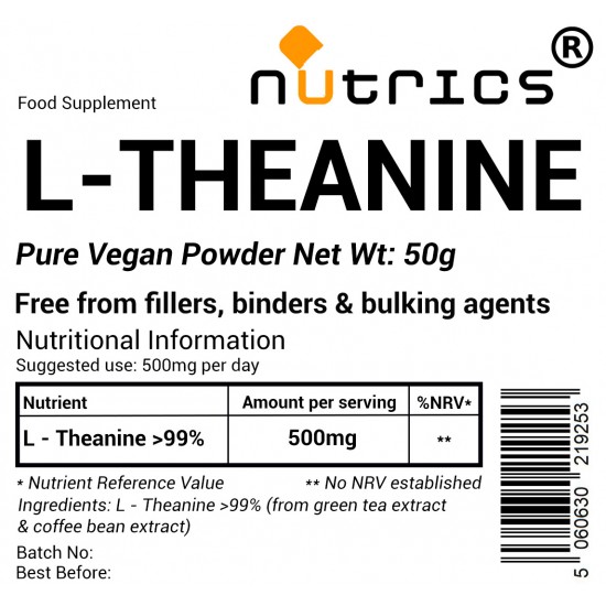 L Theanine Vegan Powder Superfood