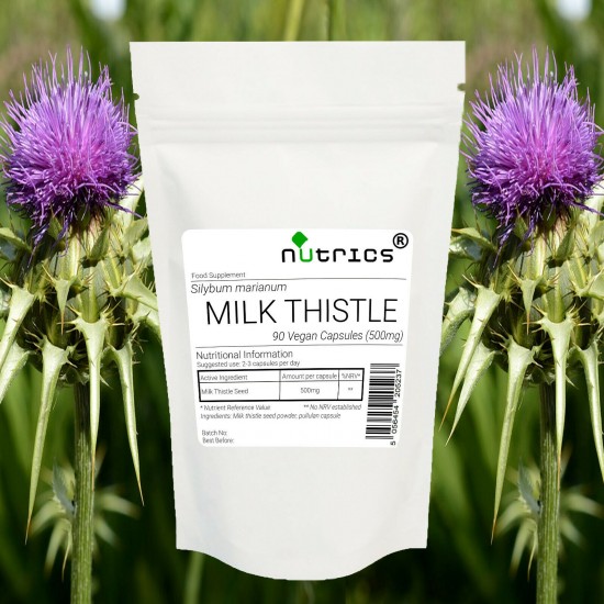 Milk Thistle Seed 500mg Capsules