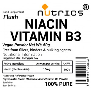 Niacin Nicotinic Acid Vitamin B3 V Powder (Flush)