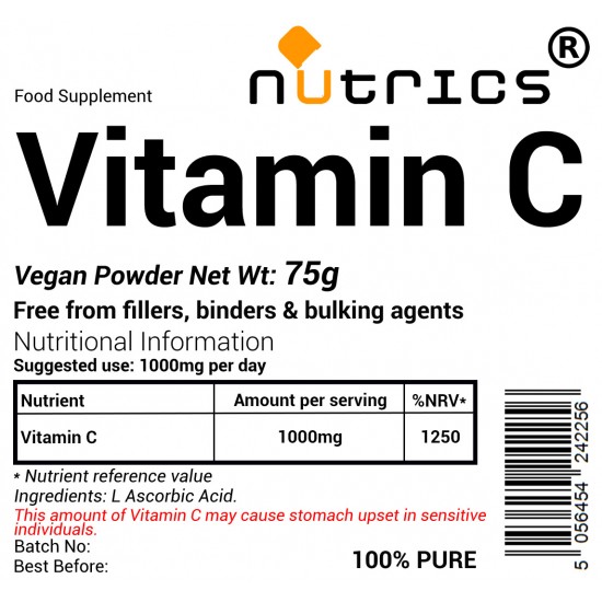 Vitamin C  Vegan Powder