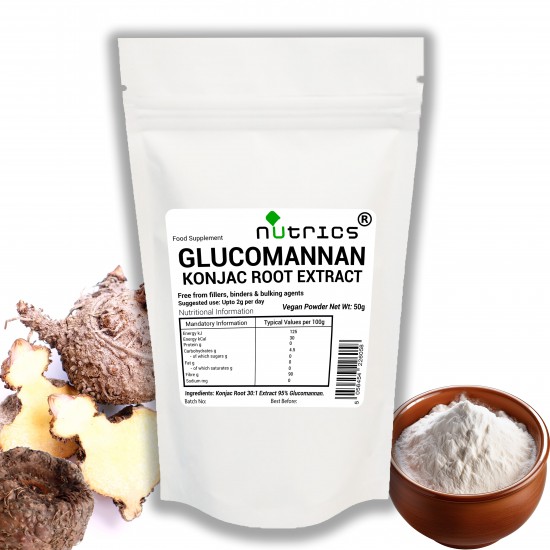 Glucomannan Konjac 95% Root 30:1 Extract Vegan Powder