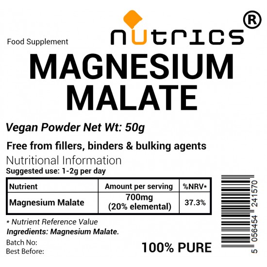 Magnesium Malate Vegan Powder
