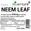 Neem Leaf 650mg V Capsules  