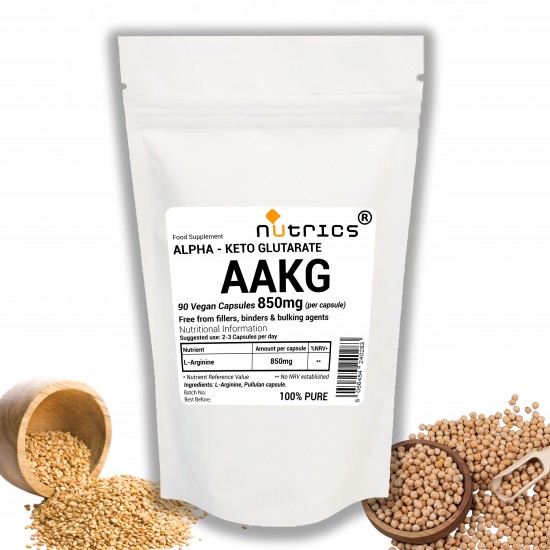 Arginine AAKG  850mg V Capsules