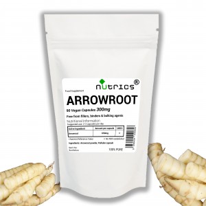 ARROWROOT 300mg  Vegan Capsules 