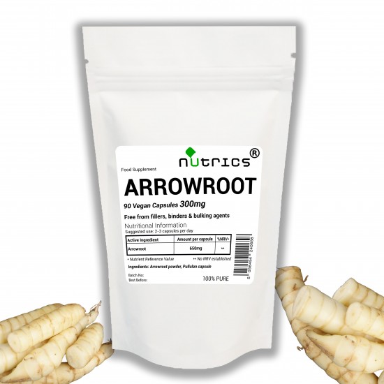 ARROWROOT 300mg  Vegan Capsules 