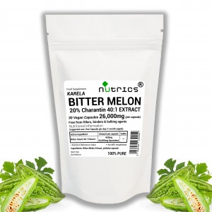 BITTER MELON BITTER GOURD 26000mg  Vegan Capsules 