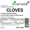 Cloves 650mg Vegan Capsules - Natural Spice for Wellness