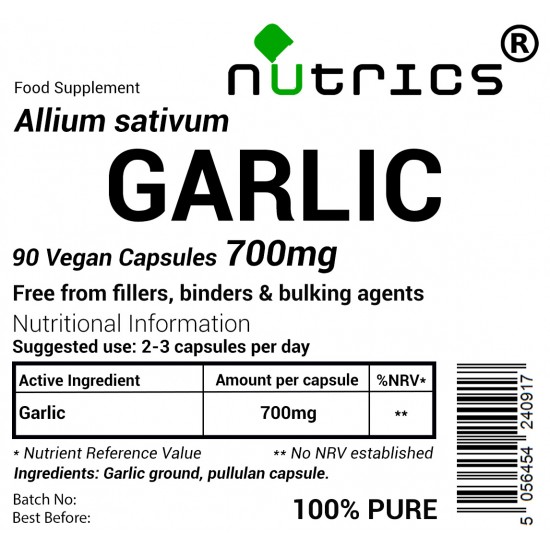 Garlic 700mg V Capsules