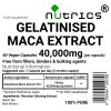 Maca Root Extract Gelatinised 40,000mg  V Capsules