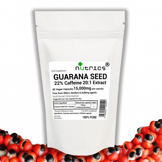 Guarana Seed Extract 15000mg Capsules