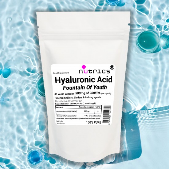 Hyaluronic Acid 500mg V Capsules