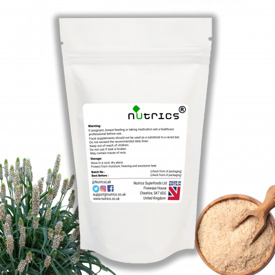 Psyllium Husk (Organic) 750mg V Capsules