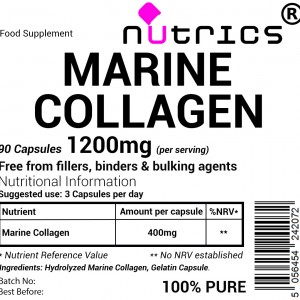 Marine Collagen 400mg Capsules