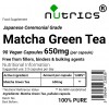 Matcha Green Tea 650mg V Capsules