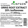 Orris Root 30:1 Extract 21000mg Vegan Capsules