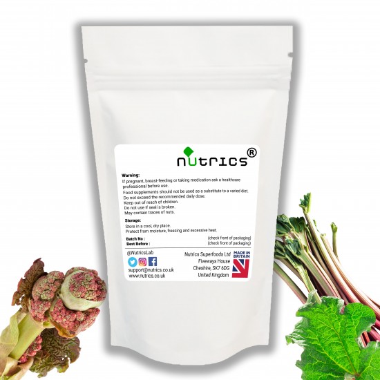 Rhubarb Root Extract  12000mg  Vegan Capsules 