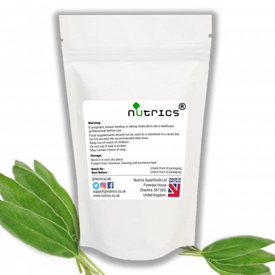 Sage Leaf Extract  4000mg V Capsules