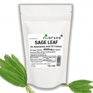 Sage Leaf Extract  4000mg V Capsules