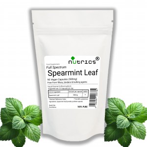 Spearmint Leaf 500mg Vegan Capsules 