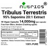 Tribulus Terrestris  14000mg V Capsules