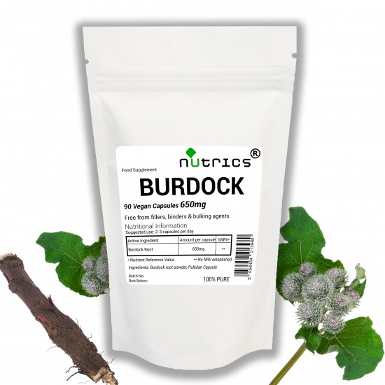 Burdock Root 650mg V Capsules