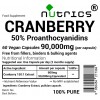 Cranberry Extract  90,000mg V Capsules