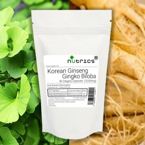 Ginkgo Biloba Extract & Korean Ginseng Extract 10,000mg V Capsules