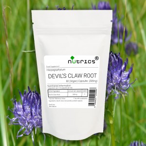 7700mg Devil's Claw 10:1 Extract 5% Harpagosides Pure Vegan Capsules - Natural Joint and Muscular Support - 90 Capsules