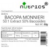 Bacopa Monnieri (Brahmi) 50:1 Extract Vegan Powder 50% Bacosides