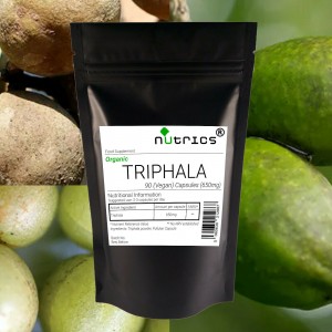 Triphala (Organic)  650mg V Capsules