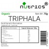 Triphala Vegan Powder (Organic) 