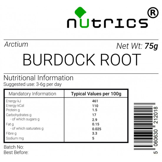 Burdock Root Vegan Powder 