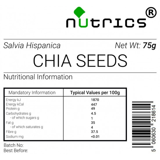Chia Seeds Raw