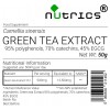 Green Tea 25:1 Extract Vegan Powder 